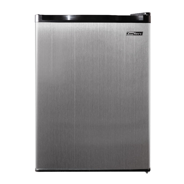 Conserv 2.6 Cu.Ft. Stainless Compact Refrigerator With Reversible Door